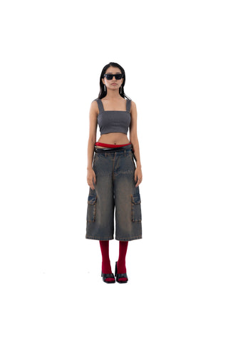 Vintage cargo jorts