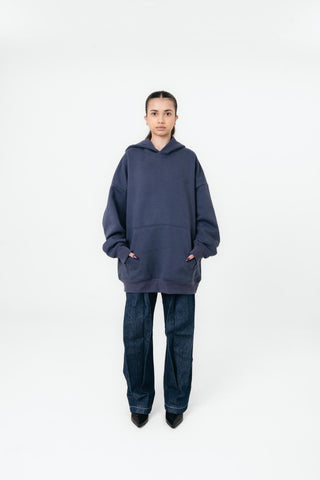 Navy essential hoodie