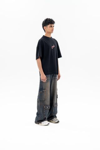 NQ Calligraphy Tee / Black