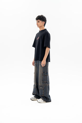 NQ Calligraphy Tee / Black