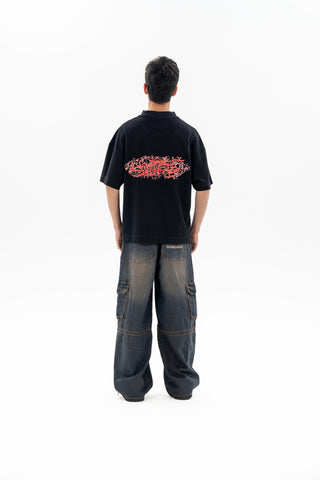 NQ Calligraphy Tee / Black