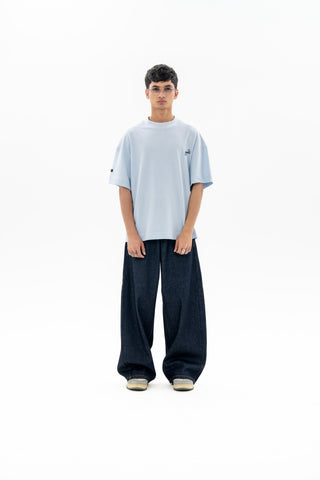 Salvage Denim Blue Wide Leg Fit Jeans