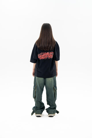 NQ Calligraphy Tee / Black