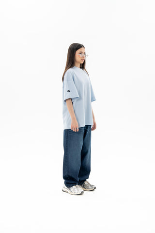 NQ Dumb Idea Tee / Sky Blue