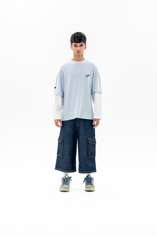 NQ Dumb Idea / Sky Blue (Full Sleeve)