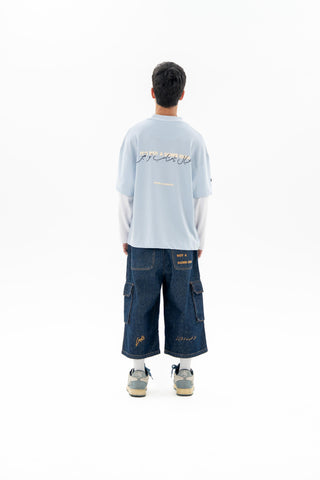 NQ Dumb Idea / Sky Blue (Full Sleeve)