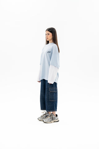 NQ Dumb Idea / Sky Blue (Full Sleeve)