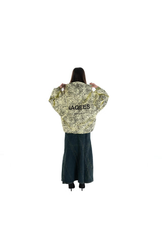 LIME DYE ESSENTIAL BALLOON HOODIE
