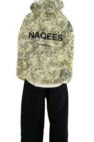 LIME DYE ESSENTIAL BALLOON HOODIE