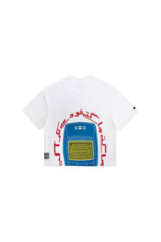 Snake tee flat lay back