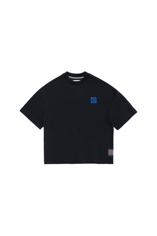 Emblem tee flat lay front