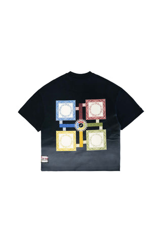 Ludo tee flat lay back